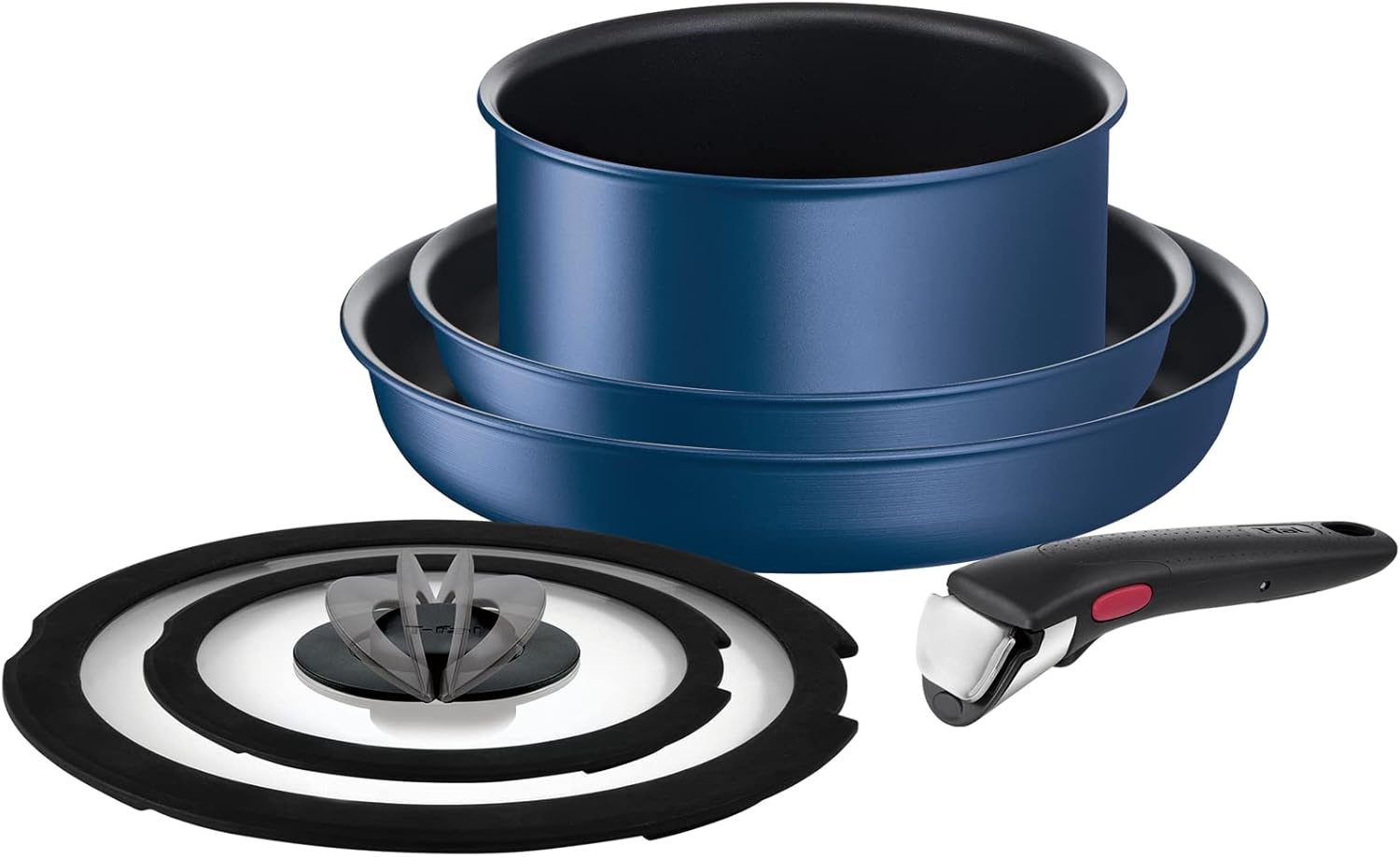 ティファール(T-fal) 取っ手のとれる 鍋 フライパン6点セット